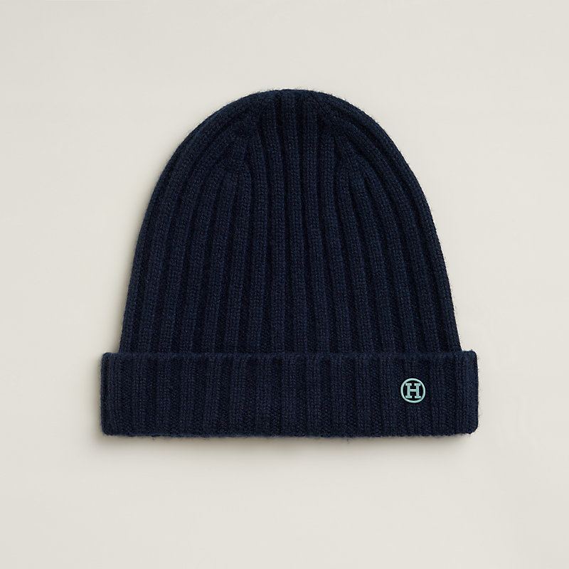 H Loop beanie - Blue | Hermès USA